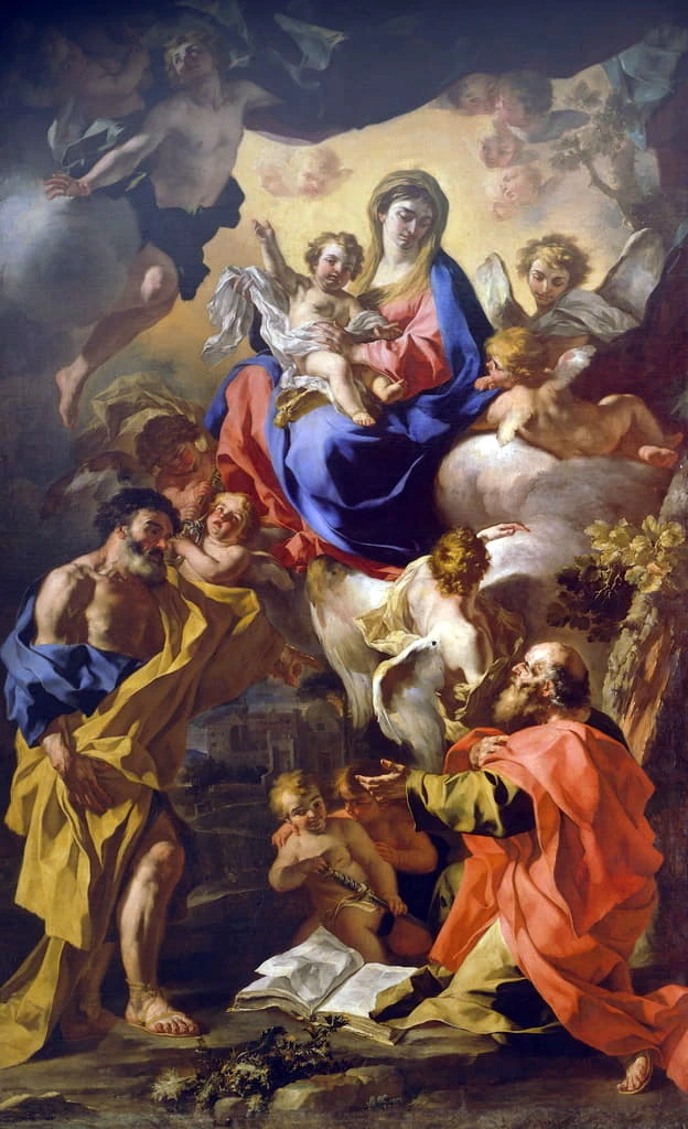 Madonna con Gesù Bambino tra San Pietro e San Paolo
